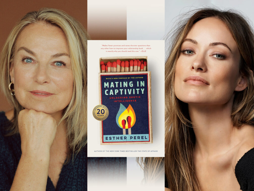 Esther Perel with Olivia Wilde